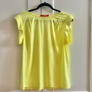Catherine Malandrino Yellow Top